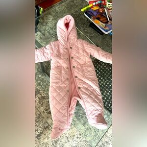 6M Ralph Lauren Pink Snowsuit